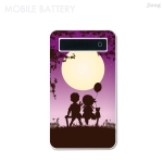 オシャレかわいい モバイルバッテリー ［月夜にカップル］2,490円（内税）