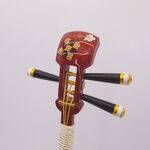 【新色】かんざし 「三味線」蘇芳（すおう）煌（紅白梅）
