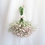 sakura pink  baby's breath swag（さくらピンクかすみそうのスワッグ）かすみそう ドライフラワー