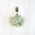 white baby's breath swag（ナチュラルホワイトかすみそうのスワッグ）かすみそう ドライフラワー　母の日