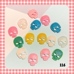 ミニパーツ ドクロ【116】