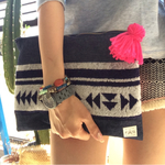 【再販】denim×native clutch