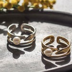 《送料無料》2wayリング&イヤーカフ／シルバー925