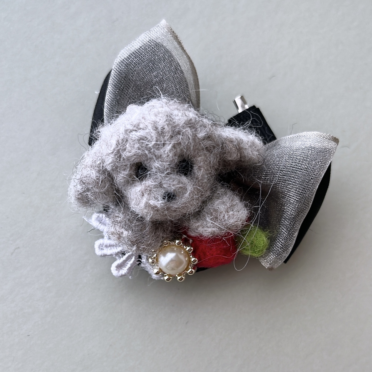 ちいさな巻き毛のトイプードルブローチ - petit.L☆ | minne byGMO