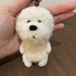 Y様専用　モフモフ犬キーホルダー