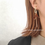 ✧再再販✧　秋color　BROWNしずく　イヤリング　