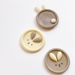 【 うさぎ 4枚set 】 シーリングスタンプ / シーリングワックス / シーリング / 結婚式 / 招待状 / 席札 / シール / コラージュ素材 / ラッピング / 卯年