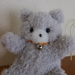 ぽっちゃりネコさん(薄グレー)