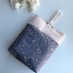 maさまオーダー☆星月柄のシューズケース⭐︎シンプル⭐︎女の子