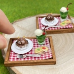 ミニチュア☆たぬきケーキセット