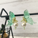 蝶 ピアス イヤリング