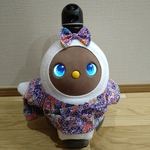 ラボット服 / 甚平・琉球柄紫💜