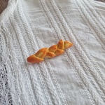 陶土のプレーンエピ（陶土ブローチ）