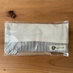 期間限定値下げ！【アロマ香る】あずきのアイピロー(ラベンダー）白ストライプ柄