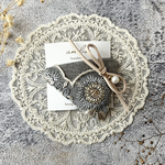 インド刺繍リボン　ぱっちんピン　ぱっちんどめ　ヘアアクセサリー