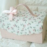 A様専用　 リバティ生地使用　マネートランク　貯金箱　フローティングフローラ