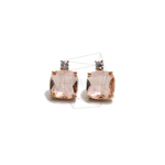 ERG-2299-G【2個入り】スクエアガラスピアス,Square Glass Post Earring