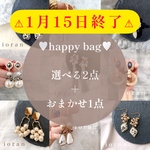 ハッピーバッグ♥︎選べる2点＋おまかせ1点✳︎happy bag【送料無料】