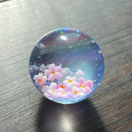 雲レジン玉　桜　Ⅰ