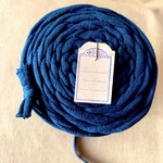 【9㍍ずつ販売】UP CYCLE♻️🇹🇷トゥルキエTürkiye yarn 青藍　indigo オマケビーズなしタイプ