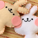 【オーダー品】うーてぃー☆くまさんマスコットセット