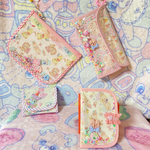 happy４点セット期間限定 長財布　キーケース　カードケース　ポーチ