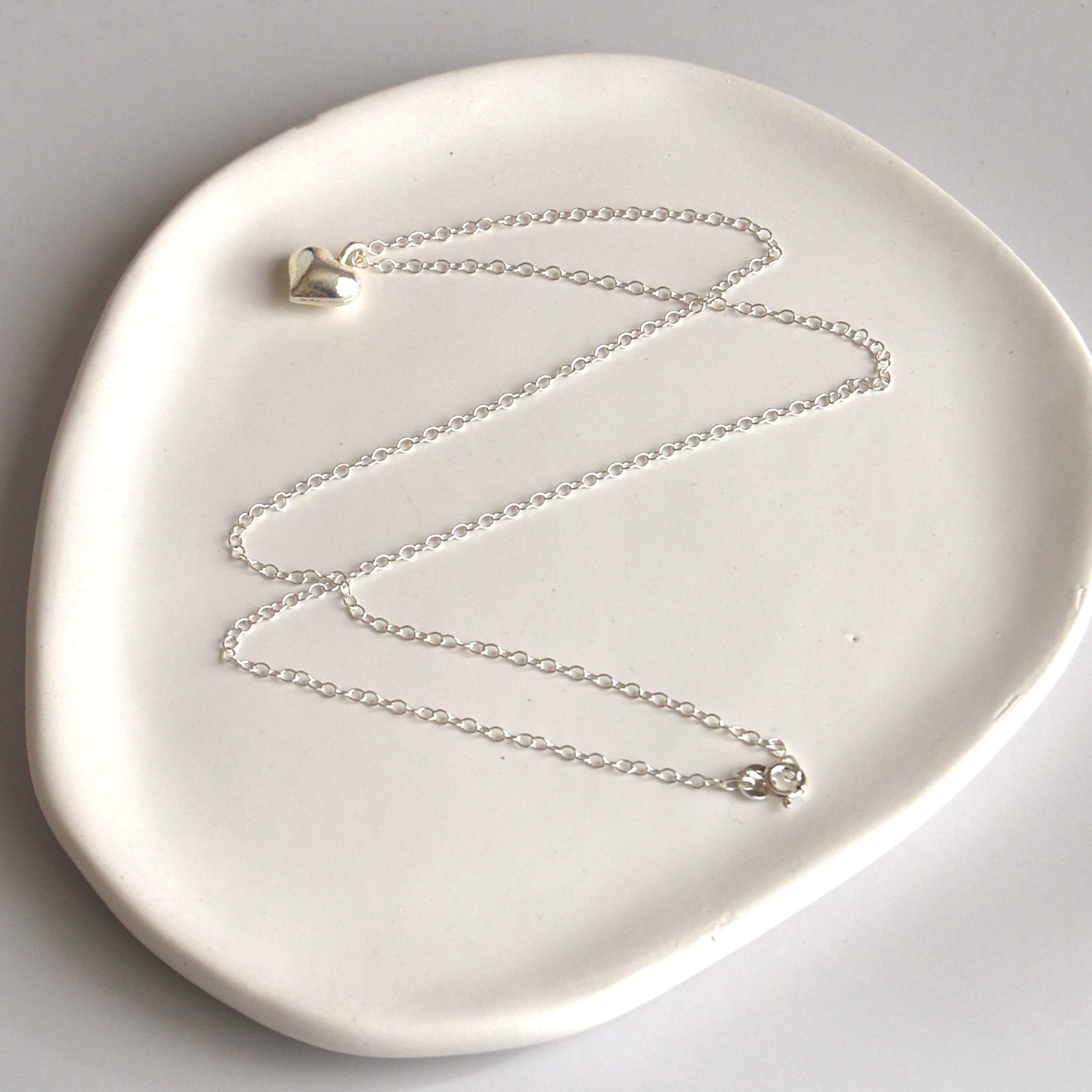 カレンシルバー♡ハートネックレス silver シルバーアクセサリー