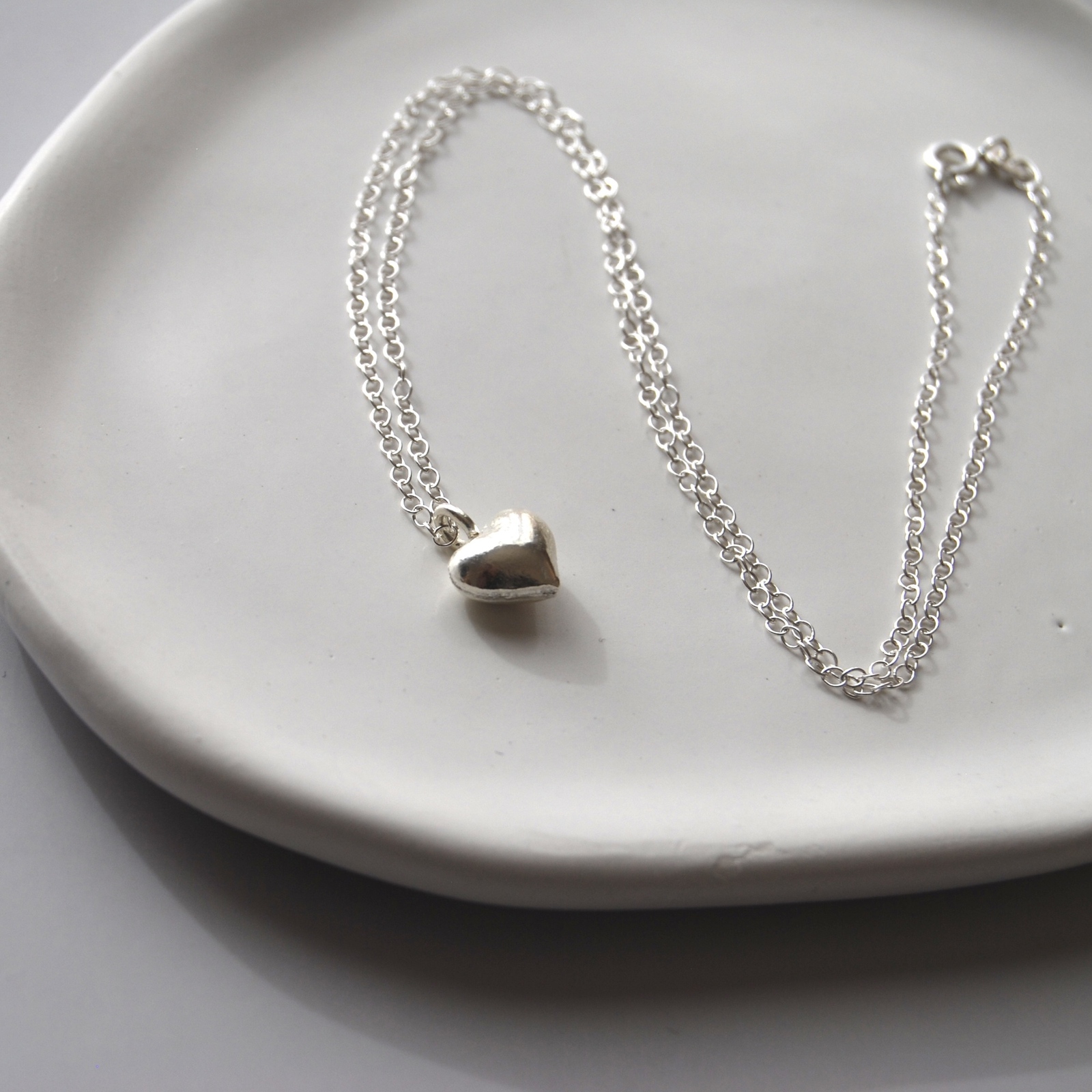 カレンシルバー♡ハートネックレス silver シルバーアクセサリー