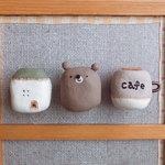 ꫛꫀꪝ✧‧˚ほのぼのマグネット屋さん♬.*ﾟ（クマさんセット②）