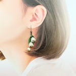 すずらんと蕾　イヤリング／ピアス