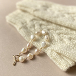 〜Baroque pearl bracelet〜　大粒バロック真珠のブレスレット