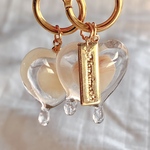 melting heart-peach-
