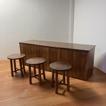 桜子豚様専用　デイベッド、カウンターテーブル＆椅子（3脚）こたつセット&座椅子（2脚）ドールハウス  ミニチュア家具 1/6サイズ               