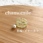 chamomile指輪×イヤーカフ