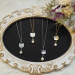 あこや真珠︎❁⃘ねこネックレス