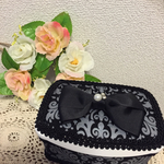 ダマスク柄♡トイレットクリーナーケース