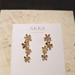 14kgp◆Flower shower earrings  フラワーシャワーイヤリング樹脂イヤリング樹脂ピアスノンホールピアス金属アレルギー花可愛い
