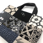 minaperhonen  9Peace パッチワークトート  rosy フォレストタイル