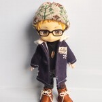 オビツ11 　ねんどろいどどーる 共通サイズ　
雪の結晶 ブルーセット