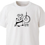 ややヒマ【ホワイト】ekot Tシャツ <イラスト：タカ（笹川ラメ子）>