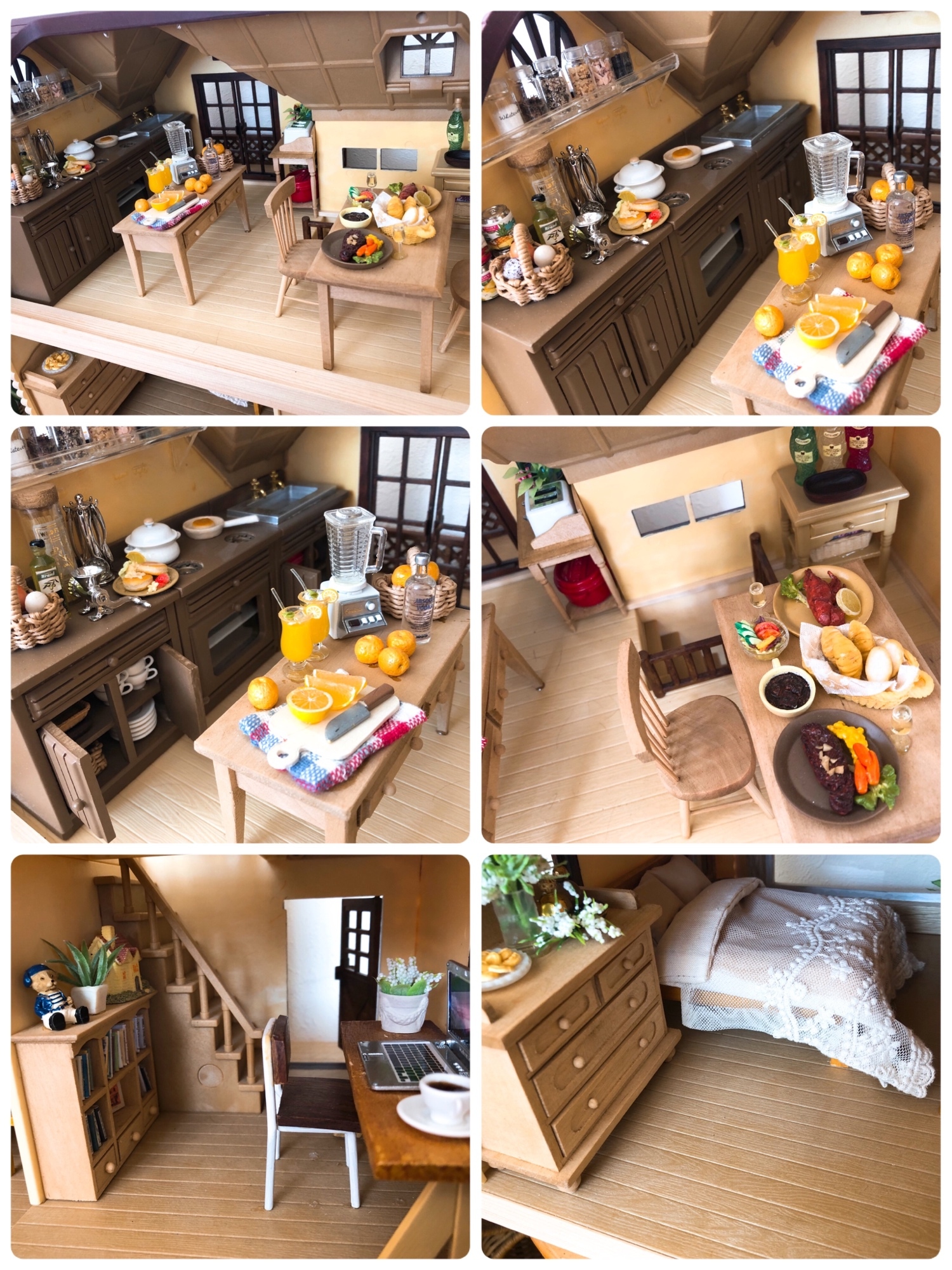 ミニチュアドールハウス Resort - CHACHA-ORIGI'S GALLERY