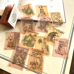 硫酸紙のminiシールブック・花園の使者・50枚入