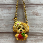 トイプードルクッキーのバッグチャーム　トイプードル　犬　アニマル　クッキー　キーホルダー　チャーム　アクセサリー