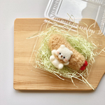 エビフライなくま 羊毛フェルト