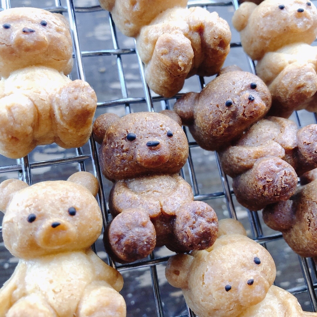 くまさんサブレ詰合せ＊8匹入り くま クッキー - ・Slabo+Karii