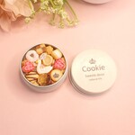 ミニチュア〇クッキー缶＜記念日＞白鳥アイシング♪クレイ
