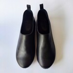 ◇無料サイズ調整可能◇ぺたんこ靴02◇フラット◇色変更可◇外反母趾◇大人可愛い◇本革レザー◇男女兼用◇ブラック◇22cm～29cm◇