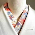 正絹半衿 花衣【1点のみ】