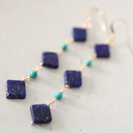 14KGF　turquoise　lapis lazuli　pierce[kgf5092]