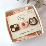 《受注生産》猫のクッキー３点セット🐈